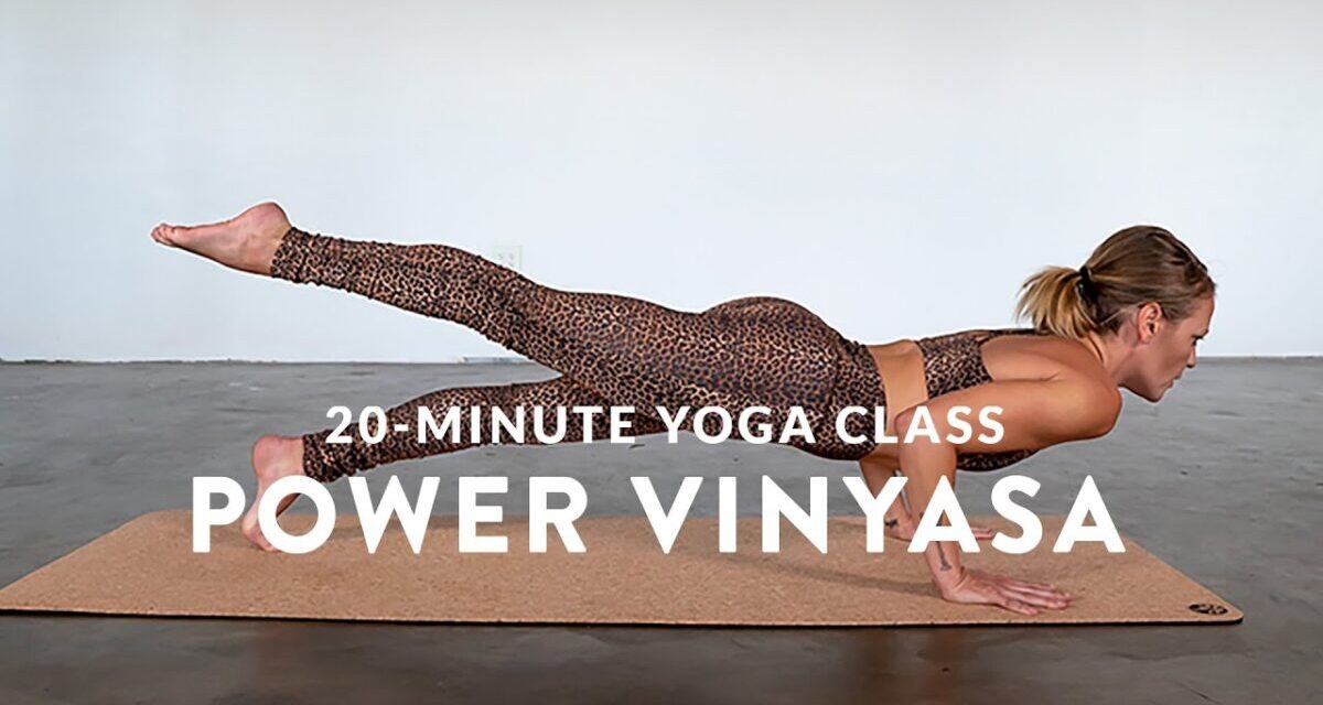 FREE YOGA CLASS – Short, Sweet And Sweaty 💦 Power Vinyasa Flow (Full Class)