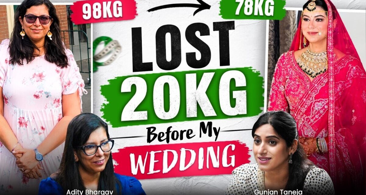 She Lost 20 KG Before Her Wedding | Weight Loss Transformation | IMWOW Diet Plan By GunjanShouts