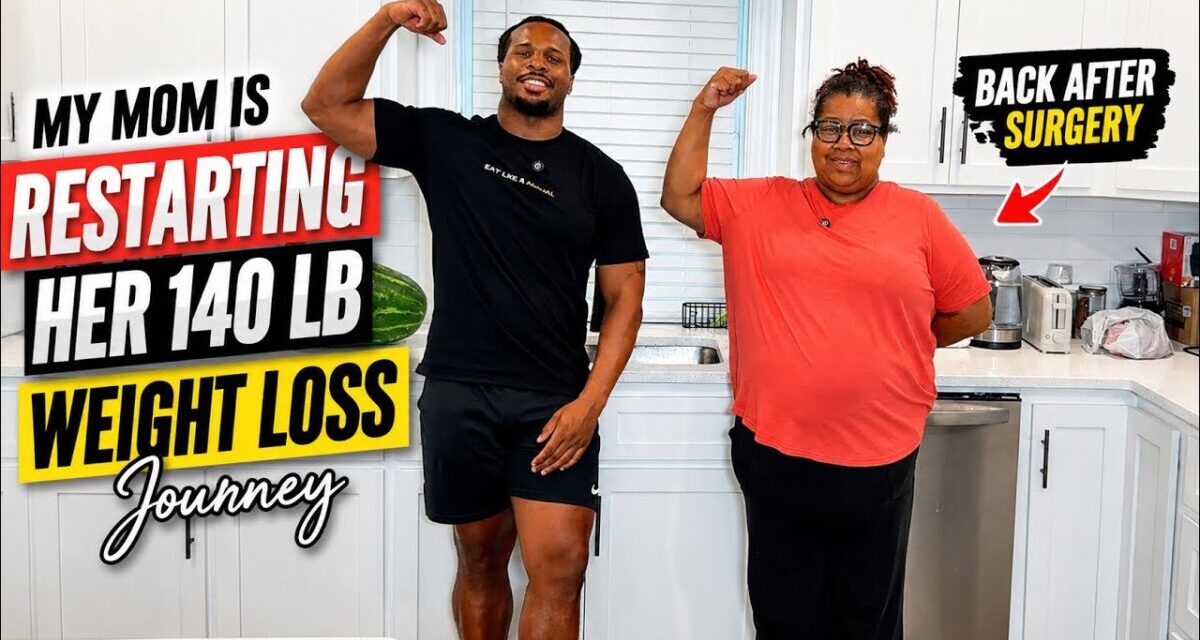 My Mom Is Restarting Her 140 LB Weight Loss Journey | Back After Surgery