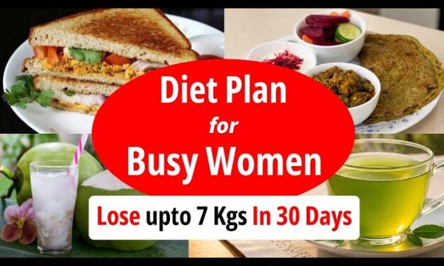 Weight Loss Diet Plan For Busy Women | Simple – Indian Diet Plan | Lose 7 Kgs In 30 Days