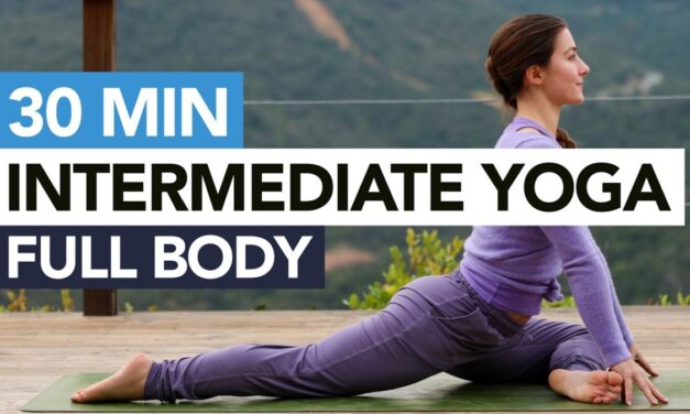 30 Min Intermediate Yoga Flow | Full Body Yoga Routine