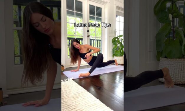 Want Lotus Pose? Do THIS ⬆️ #yoga