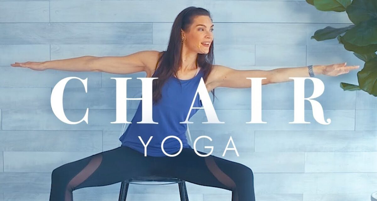 Energizing Chair Yoga For Seniors & Beginners // 25 Minute Dynamic Flow