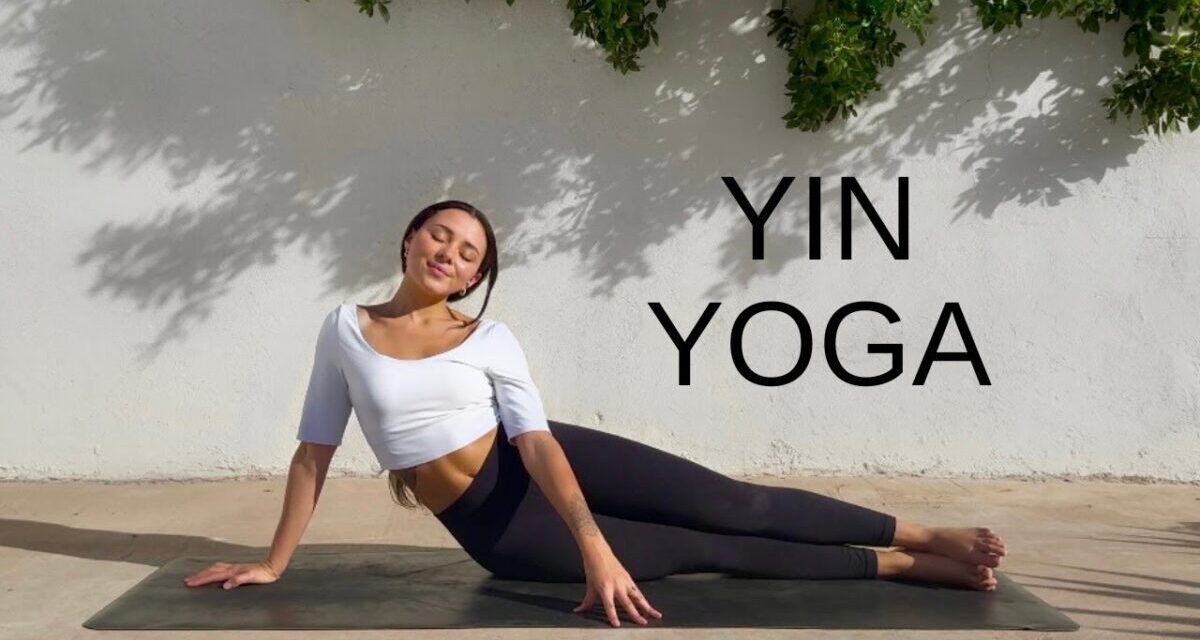 20 Minute Full Body Yin Yoga – Relax & Let Go Of Stress
