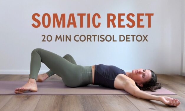 20 Min Somatic Yoga Flow | Cortisol Detox & Stress Reset