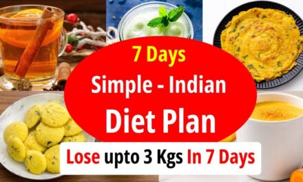 7 Days Indian Weight Loss Diet Plan | Lose Upto 3 Kgs Weight Naturally In 1 Week |Eat More Lose More
