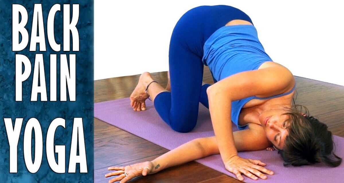 Yoga Stretches For Back Pain Relief, Sciatica, Neck Pain & Flexibility, Beginners Level Workout