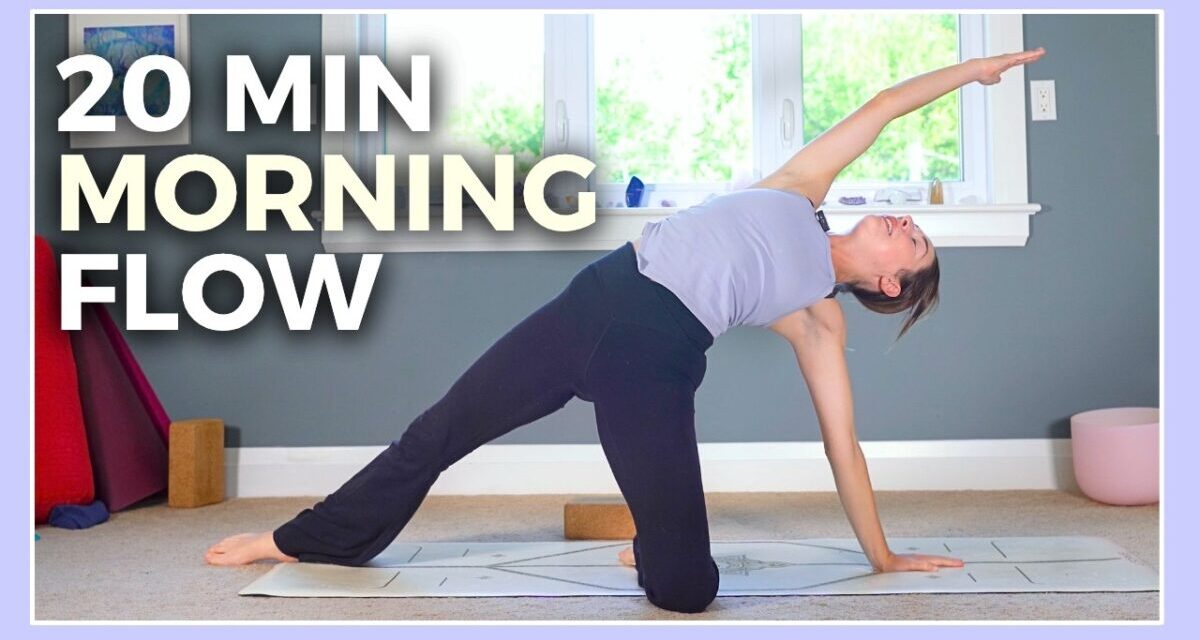 20 Min Full Body Morning Yoga – Stretch & Energize