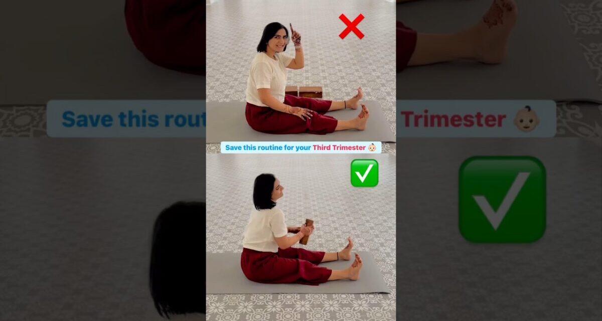 Prenatal Yoga For 3rd Trimester: Safe Poses To Ease Pain, Boost Energy & Prepare For Birth 🧘‍♀️🤰