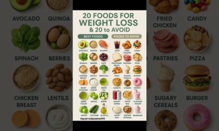 ✅ 20 Best Foods For Weight Loss 🥗 & 20 Foods You MUST Avoid 🚫 | Healthy Diet Tips #Shorts
