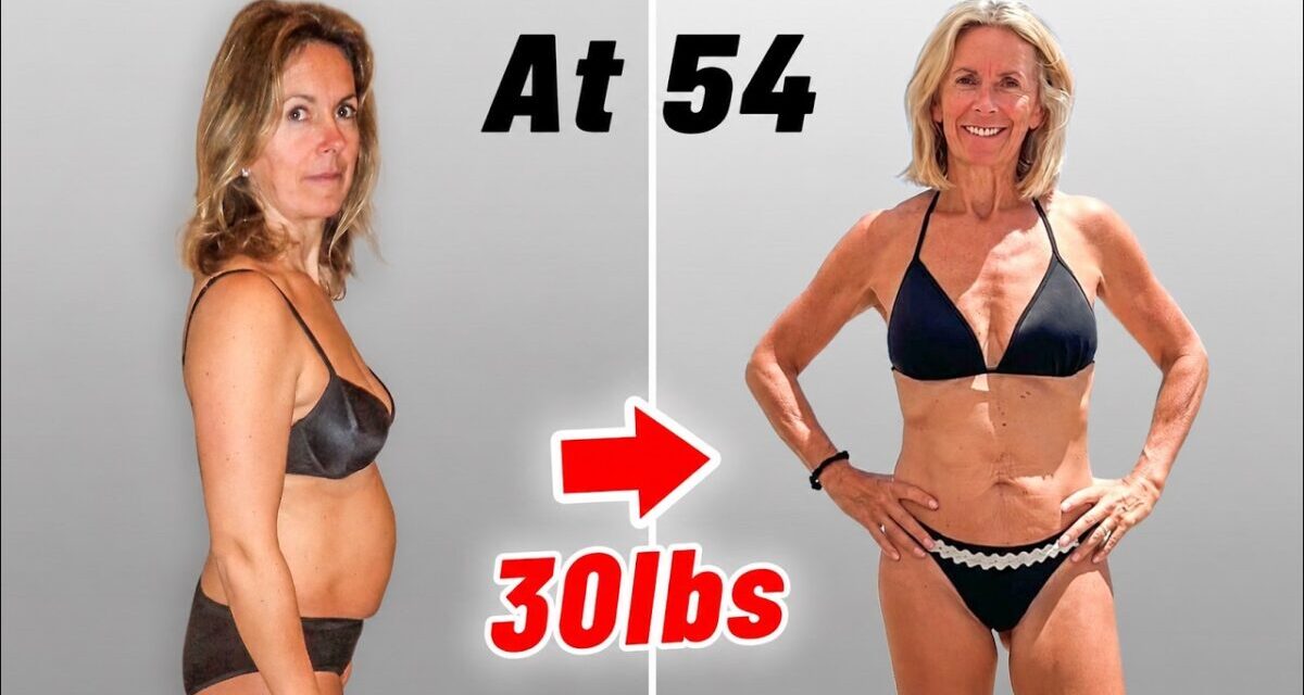 How I Lost 30 Lbs Of Fat At 54 | My Weight Loss Journey