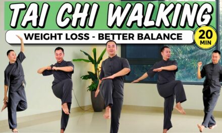 20-Minute Tai Chi Walking 🔥 Weight Loss, Better Balance & Improved Mobility