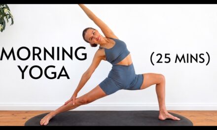 25 Min Morning Yoga Flow |  Yoga For Strength & Flexibility